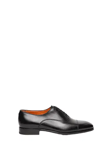 Santoni Men's Archier Leather Derbys | Thumbnail 1 Santoni Men's Archier Leather Derbys | Thumbnail 1