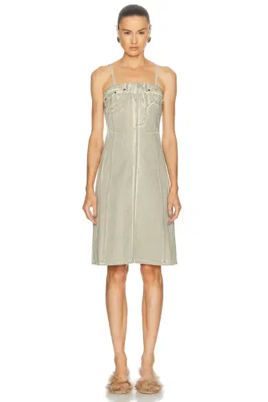 Acne Studios Dulta Lux Overprint Dress | Thumbnail 2 Acne Studios Dulta Lux Overprint Dress | Thumbnail 2