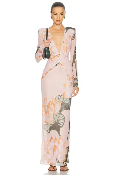 PatBo Lotus Long Sleeve Maxi Dress | Thumbnail 1 PatBo Lotus Long Sleeve Maxi Dress | Thumbnail 1