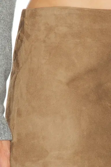 KHAITE Jett Suede Skirt | Thumbnail 6 KHAITE Jett Suede Skirt | Thumbnail 6