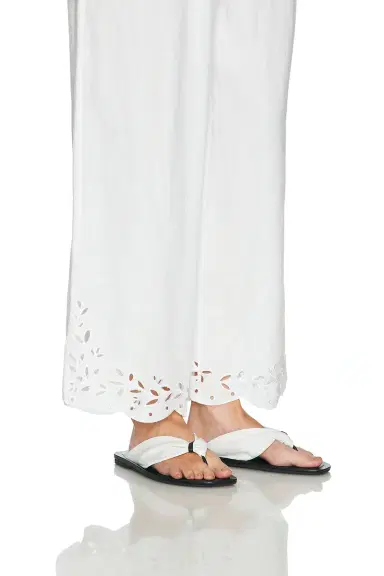 Lunya Linen Embroidered Eyelet Pant | Thumbnail 6 Lunya Linen Embroidered Eyelet Pant | Thumbnail 6