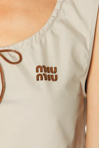 Miu Miu Panama Dress | Thumbnail 4 Miu Miu Panama Dress | Thumbnail 4