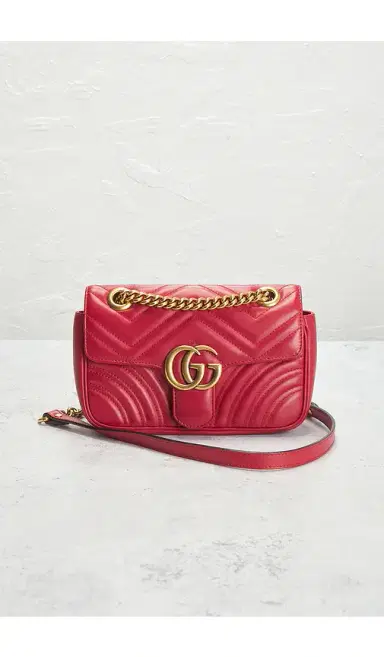 FWRD Renew Gucci Mini GG Marmont Shoulder Bag | Thumbnail 12 FWRD Renew Gucci Mini GG Marmont Shoulder Bag | Thumbnail 12