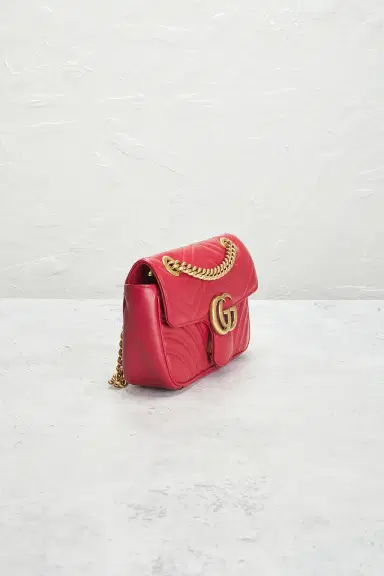 FWRD Renew Gucci Mini GG Marmont Shoulder Bag | Thumbnail 4 FWRD Renew Gucci Mini GG Marmont Shoulder Bag | Thumbnail 4