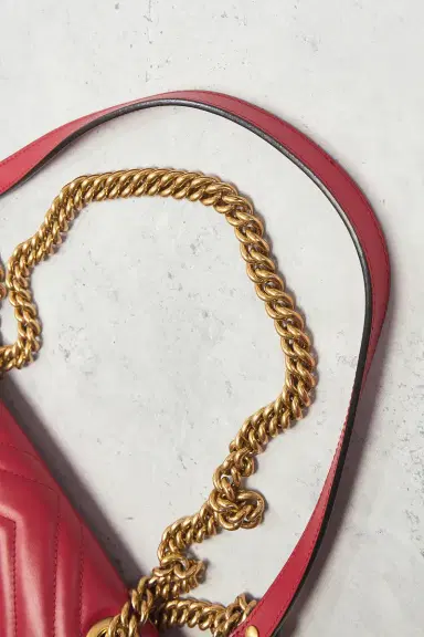 FWRD Renew Gucci Mini GG Marmont Shoulder Bag | Thumbnail 8 FWRD Renew Gucci Mini GG Marmont Shoulder Bag | Thumbnail 8