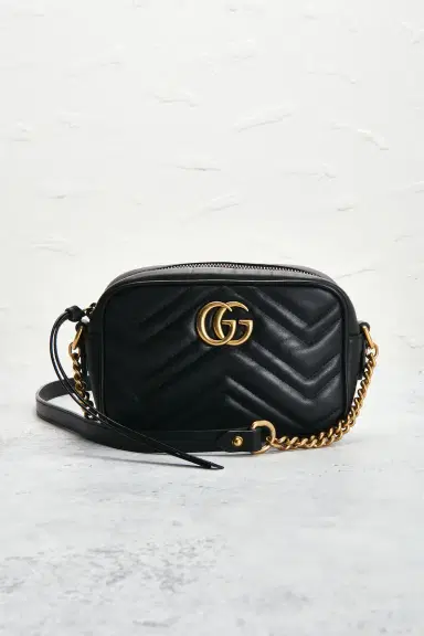 FWRD Renew Gucci Mini GG Marmont Shoulder Bag | Thumbnail 2 FWRD Renew Gucci Mini GG Marmont Shoulder Bag | Thumbnail 2