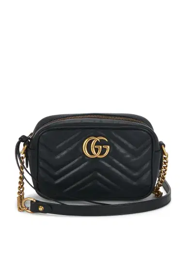 FWRD Renew Gucci Mini GG Marmont Shoulder Bag | Thumbnail 1 FWRD Renew Gucci Mini GG Marmont Shoulder Bag | Thumbnail 1