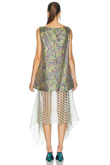 Dries Van Noten Dabel Dress | Thumbnail 3 Dries Van Noten Dabel Dress | Thumbnail 3