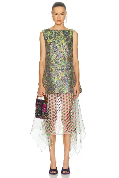 Dries Van Noten Dabel Dress | Thumbnail 1 Dries Van Noten Dabel Dress | Thumbnail 1