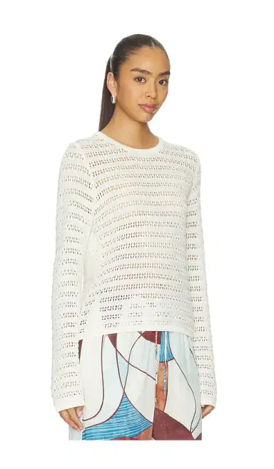 LNA Gwen Open Knit Top | Thumbnail 2 LNA Gwen Open Knit Top | Thumbnail 2