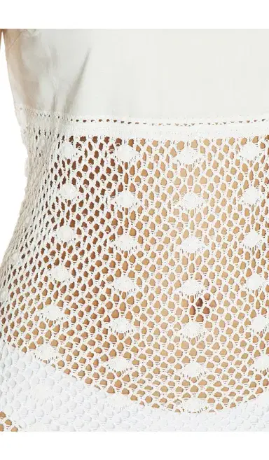 Frankies Bikinis X JENNIE International Angel Crochet Mini Dress | Thumbnail 4 Frankies Bikinis X JENNIE International Angel Crochet Mini Dress | Thumbnail 4