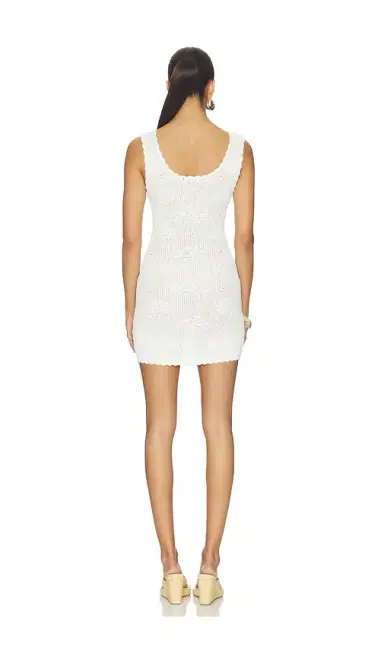 Frankies Bikinis Cameron Crochet Mini Dress | Thumbnail 3 Frankies Bikinis Cameron Crochet Mini Dress | Thumbnail 3