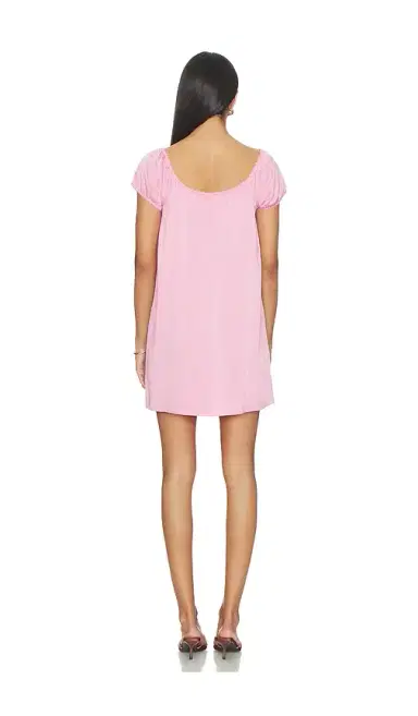 Frankies Bikinis Bo Silk Mini Dress | Thumbnail 3 Frankies Bikinis Bo Silk Mini Dress | Thumbnail 3