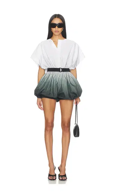 Norma Kamali Super Oversized Sleeveless Puff Jumpshort | Thumbnail 1 Norma Kamali Super Oversized Sleeveless Puff Jumpshort | Thumbnail 1