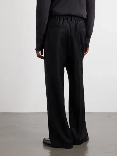 Barena Mado Wide-Leg Wool-Blend Drawstring Trousers - Men | Thumbnail 4 Barena Mado Wide-Leg Wool-Blend Drawstring Trousers - Men | Thumbnail 4