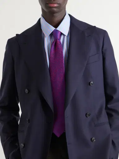 Charvet 8.5cm Silk-Jacquard Tie - Men | Thumbnail 2 Charvet 8.5cm Silk-Jacquard Tie - Men | Thumbnail 2