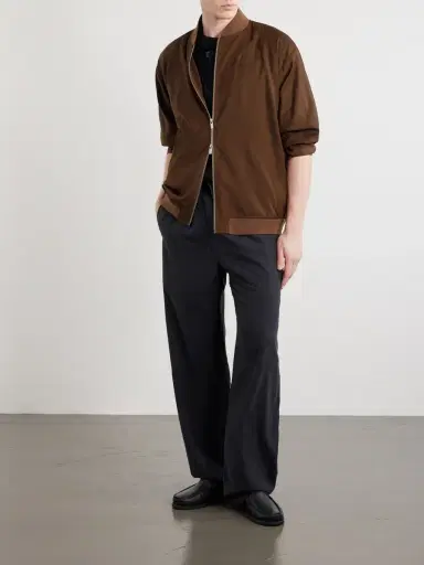 Barena Gabier Virgin Wool Bomber Jacket - Men | Thumbnail 2 Barena Gabier Virgin Wool Bomber Jacket - Men | Thumbnail 2