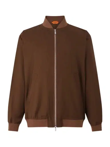 Barena Gabier Virgin Wool Bomber Jacket - Men | Thumbnail 1 Barena Gabier Virgin Wool Bomber Jacket - Men | Thumbnail 1