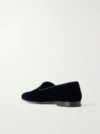 Manolo Blahnik Mario Velvet Loafers - Men | Thumbnail 3 Manolo Blahnik Mario Velvet Loafers - Men | Thumbnail 3