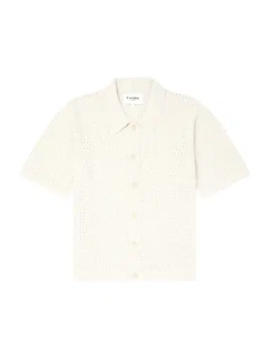 Corridor Pointelle-Knit Organic Cotton Shirt - Men | Thumbnail 1 Corridor Pointelle-Knit Organic Cotton Shirt - Men | Thumbnail 1