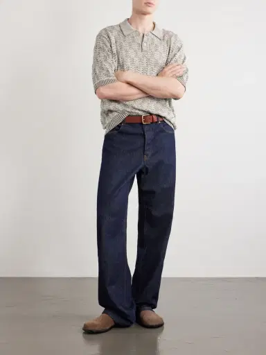 Corridor Open-Knit Pima Cotton Polo Shirt - Men | Thumbnail 2 Corridor Open-Knit Pima Cotton Polo Shirt - Men | Thumbnail 2