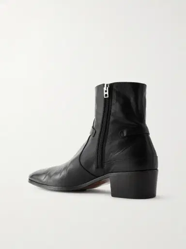 Tom Ford Clint Embellished Leather Boots - Men | Thumbnail 4 Tom Ford Clint Embellished Leather Boots - Men | Thumbnail 4