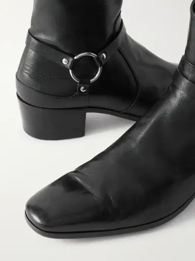 Tom Ford Clint Embellished Leather Boots - Men | Thumbnail 5 Tom Ford Clint Embellished Leather Boots - Men | Thumbnail 5