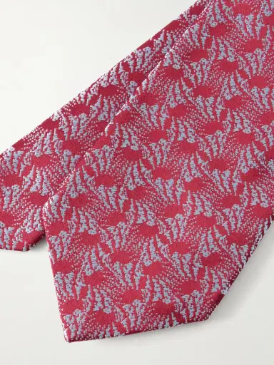 Charvet 8.5cm Silk-Jacquard Tie - Men | Thumbnail 4 Charvet 8.5cm Silk-Jacquard Tie - Men | Thumbnail 4