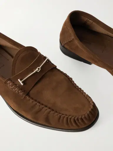 Tom Ford Ripley Embellished Suede Loafers - Men | Thumbnail 5 Tom Ford Ripley Embellished Suede Loafers - Men | Thumbnail 5