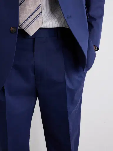 Brunello Cucinelli Straight-Leg Pleated Cotton-Blend Twill Suit Trousers - Men | Thumbnail 5 Brunello Cucinelli Straight-Leg Pleated Cotton-Blend Twill Suit Trousers - Men | Thumbnail 5