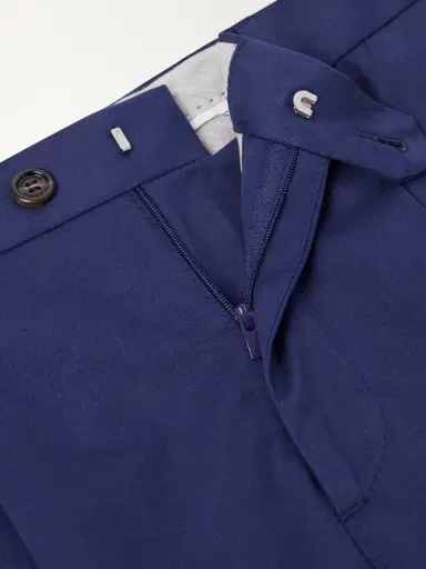 Brunello Cucinelli Straight-Leg Pleated Cotton-Blend Twill Suit Trousers - Men | Thumbnail 6 Brunello Cucinelli Straight-Leg Pleated Cotton-Blend Twill Suit Trousers - Men | Thumbnail 6