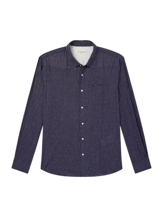 Benoit Checked Cotton-Blend Voile Shirt - Men Benoit Checked Cotton-Blend Voile Shirt - Men