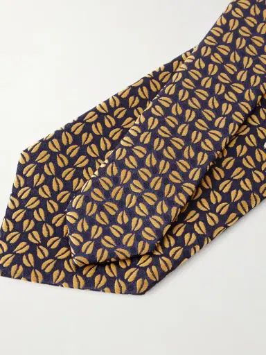 Charvet 8.5cm Silk-Jacquard Tie - Men | Thumbnail 4 Charvet 8.5cm Silk-Jacquard Tie - Men | Thumbnail 4