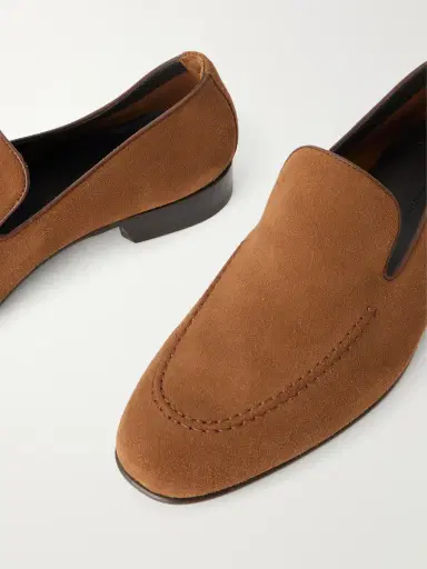 Manolo Blahnik Truro Suede Loafers - Men | Thumbnail 4 Manolo Blahnik Truro Suede Loafers - Men | Thumbnail 4