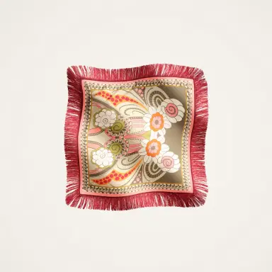 La DoubleJ Reversible Fringe Foulard 90 | Thumbnail 3 La DoubleJ Reversible Fringe Foulard 90 | Thumbnail 3