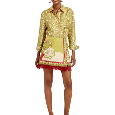 La DoubleJ Mini Foulard Skirt | Thumbnail 1 La DoubleJ Mini Foulard Skirt | Thumbnail 1