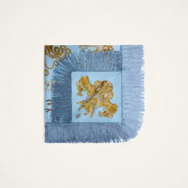 La DoubleJ Reversible Fringe Foulard 90 | Thumbnail 6 La DoubleJ Reversible Fringe Foulard 90 | Thumbnail 6