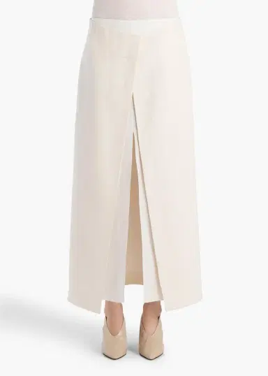 Khaite Tal Skirt In Cream | Thumbnail 3 Khaite Tal Skirt In Cream | Thumbnail 3