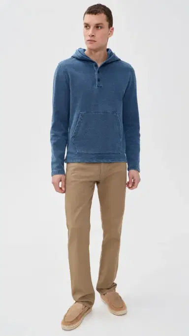 Taylor Stitch The Baja Pullover Washed Indigo Terry | Thumbnail 5 Taylor Stitch The Baja Pullover Washed Indigo Terry | Thumbnail 5