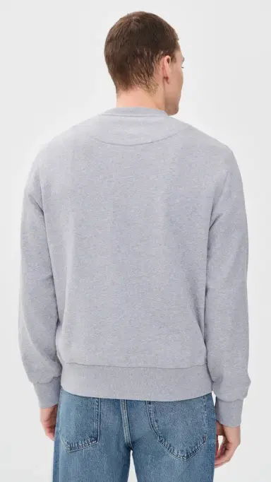 Far Afield Good Dads Club Embroidered Sweatshirt Grey arl | Thumbnail 3 Far Afield Good Dads Club Embroidered Sweatshirt Grey arl | Thumbnail 3