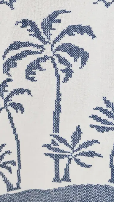 Dress To Nautical Embroidered Maxi Dress Off-White Nautical | Thumbnail 6 Dress To Nautical Embroidered Maxi Dress Off-White Nautical | Thumbnail 6