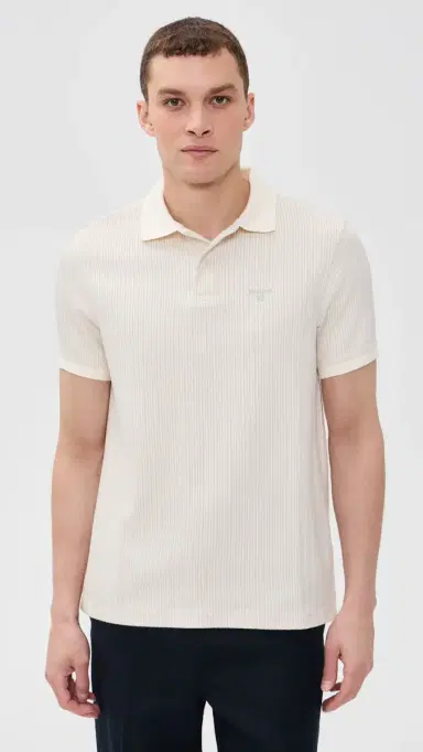 Barbour Harworth Tailored Polo Shirt Whisper White | Thumbnail 2 Barbour Harworth Tailored Polo Shirt Whisper White | Thumbnail 2