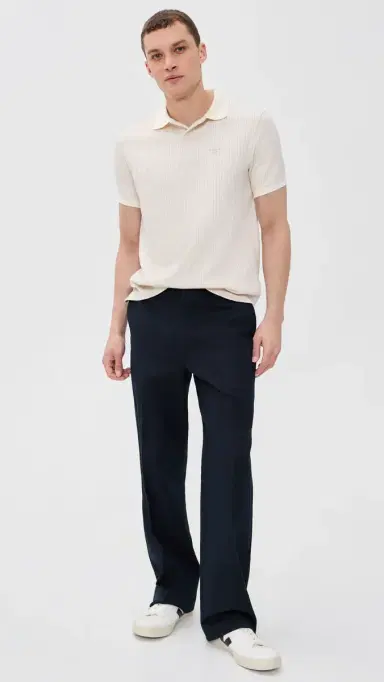 Barbour Harworth Tailored Polo Shirt Whisper White | Thumbnail 5 Barbour Harworth Tailored Polo Shirt Whisper White | Thumbnail 5