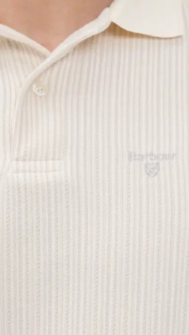 Barbour Harworth Tailored Polo Shirt Whisper White | Thumbnail 6 Barbour Harworth Tailored Polo Shirt Whisper White | Thumbnail 6