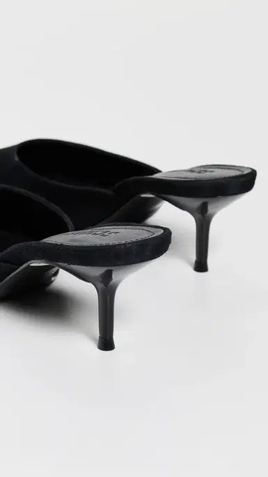 Schutz Julie Kitten Heel Mules Black | Thumbnail 4 Schutz Julie Kitten Heel Mules Black | Thumbnail 4
