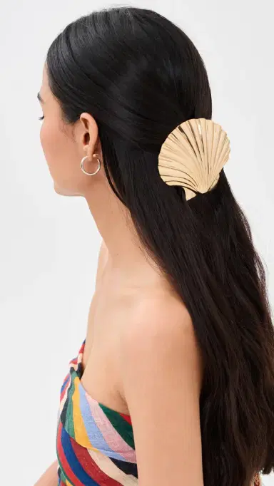 Jennifer Behr Attina Barette Gold One Size | Thumbnail 3 Jennifer Behr Attina Barette Gold One Size | Thumbnail 3