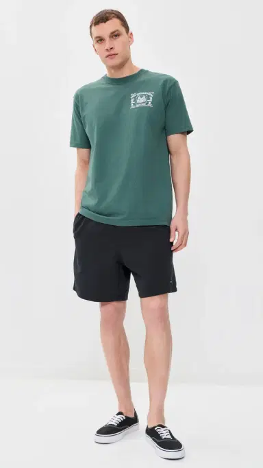 Obey Daily Water Shorts 18 Black | Thumbnail 5 Obey Daily Water Shorts 18 Black | Thumbnail 5