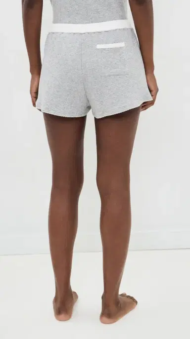 Cozyland by Morgan Lane Tate Shorts Heather Grey | Thumbnail 3 Cozyland by Morgan Lane Tate Shorts Heather Grey | Thumbnail 3