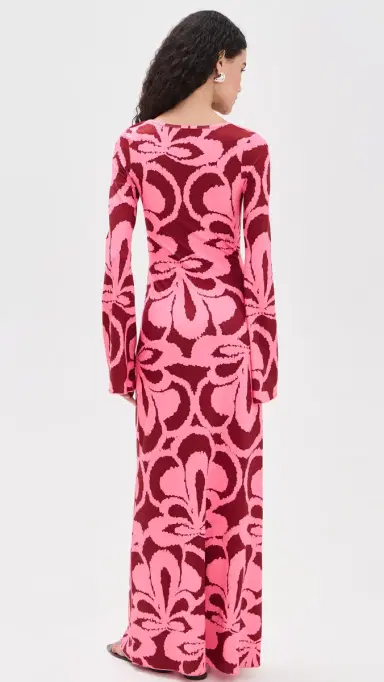 EYWASOULS MALIBU Diana Bell Dress Rosy Retro S | Thumbnail 3 EYWASOULS MALIBU Diana Bell Dress Rosy Retro S | Thumbnail 3
