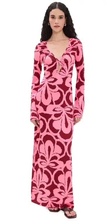 EYWASOULS MALIBU Diana Bell Dress Rosy Retro S | Thumbnail 1 EYWASOULS MALIBU Diana Bell Dress Rosy Retro S | Thumbnail 1